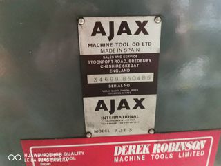 Μηχανήματα Επεξεργασίας Μετάλλων 1984 AJAX AJT3 ΦΡΕΖΑ ΜΕΤΑΛΛΟΥ-thumb-23