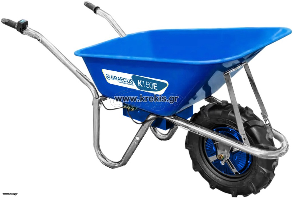 Ντάμπερ - Dumper Graecus 2025 K150E Ηλεκτρικό αυτοκινούμενο καρότσι οικοδομής-κήπου 150kg