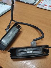 Avensis φώτα πινακίδας πίσω κάτω από την λαβή μπαγκαζ