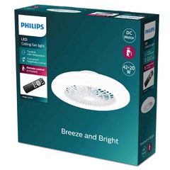 ΑΝΕΜΙΣΤΗΡΑΣ PHILIPS Amigo Flat Fan Ceiling IR RD 20W+42W SP 929003338201-thumb-1