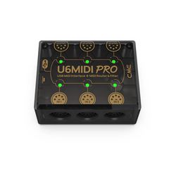 CME U6 MIDI PRO USB-MIDI Interface 3xMidi In - CME