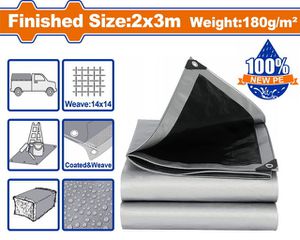 WADFOW ΜΟΥΣΑΜΑΣ ΑΔΙΑΒΡΟΧΟΣ 180gr/m2 2X3m (WTQ8823)