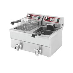 Φριτέζα διπλή ηλεκτρική Karamco (580*480*395mm – 8+8lt) (Κ1330)