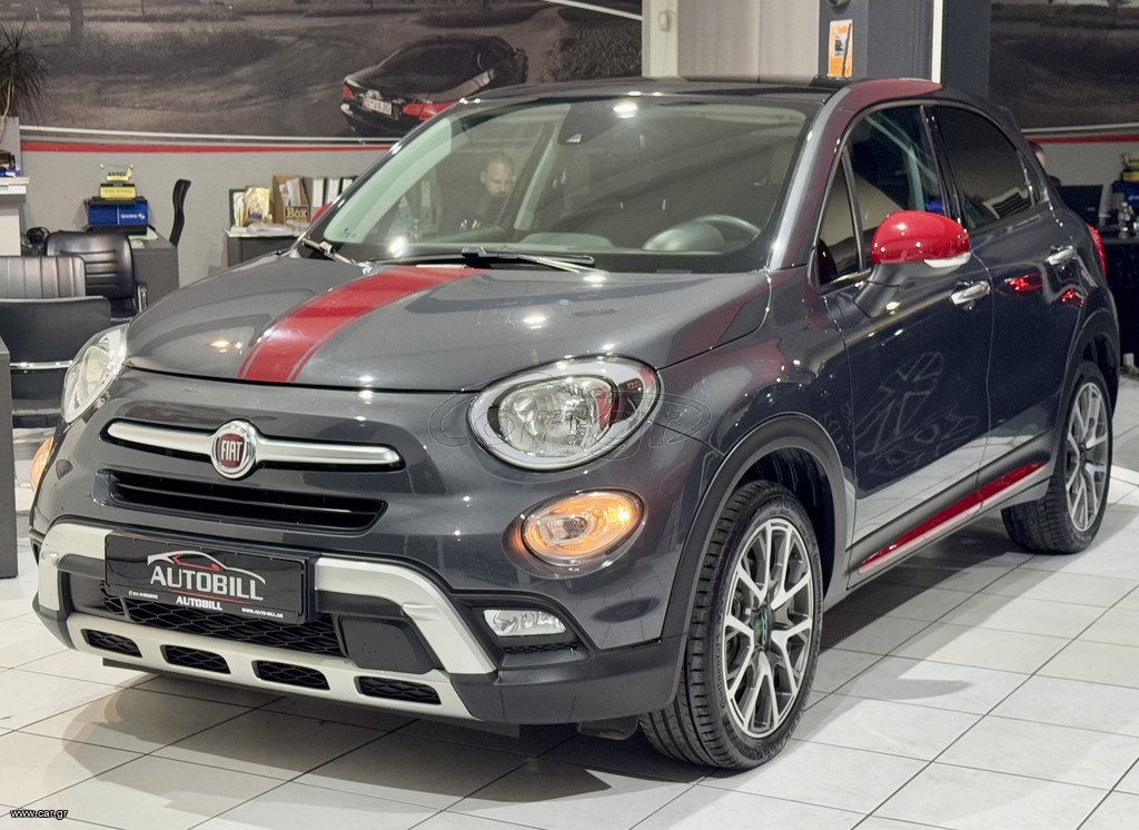 Fiat 500X '17 AUTO/CAMERA/ΟΘΟΝΗ/PANORAMA/ΨΗΦΙΑΚΑ ΟΡΓΑΝΑ/KEYLESS/ΣΥΣΤΗΜΑ ΜΗ ΣΥΓΚΡΟΥΣΗΣ/EU6