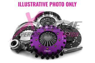 Xtreme Performance - 270mm Organic Twin Plate Clutch Kit Incl Flywheel & CSC 1300Nm