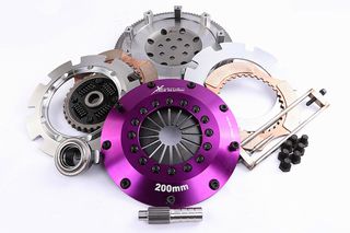 Xtreme Performance - 200mm Sprung Ceramic Twin Plate Clutch Kit Incl Flywheel 1200Nm