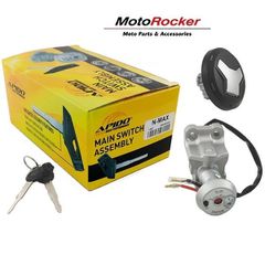 Διακόπτης κλειδί N-MAX-125/155 με τάπα ρεζερβουάρ APIDO
