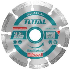TOTAL Διαμαντόδισκος UNIVERSAL 180 Χ 22.2mm (TAC2111801)