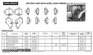 HURLIMANN XM SERIES ΓΝΗΣΙΑ ΚΡΥΣΤΑΛΛΑ ΚΑΜΠΙΝΑΣ