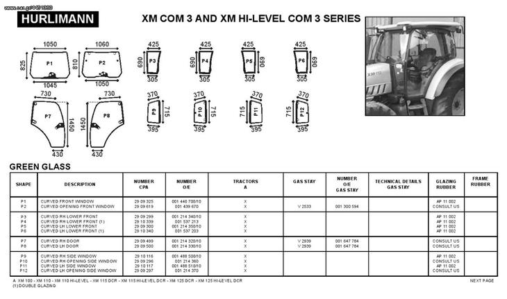 HURLIMANN XM SERIES ΓΝΗΣΙΑ ΚΡΥΣΤΑΛΛΑ ΚΑΜΠΙΝΑΣ