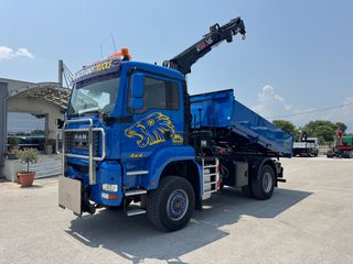 Ανατροπή + Γερανός MAN 2006 MAN TGA 18.350 AK 4X4