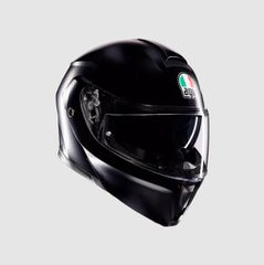 AGV STREETMODULAR E2206 MPLK MONO MATT BLACK ανοιγόμενο κράνος