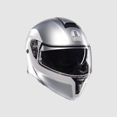 AGV STREETMODULAR E2206 LEVICO MATT DOUBLE LIGHT GREY ανοιγόμενο κράνος