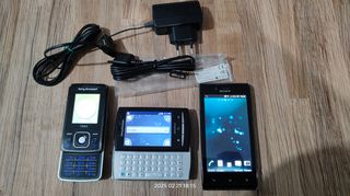 ΚΑΙ ΤΑ 3 ΜΑΖΊ - (SONY XPERIA J)(SONY XPERIA X10mini)(SONY T303)