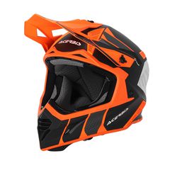 Κράνος Acerbis X-Track ECE22.06 25032.442 πορτοκαλί fluo/μαύρο