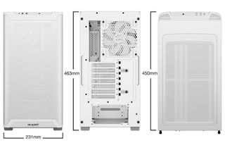 be quiet! PURE BASE 501 Airflow Window White Midi Tower-thumb-1