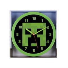 MINECRAFT - Creeper - Wall Clock 9,8inch-thumb-1