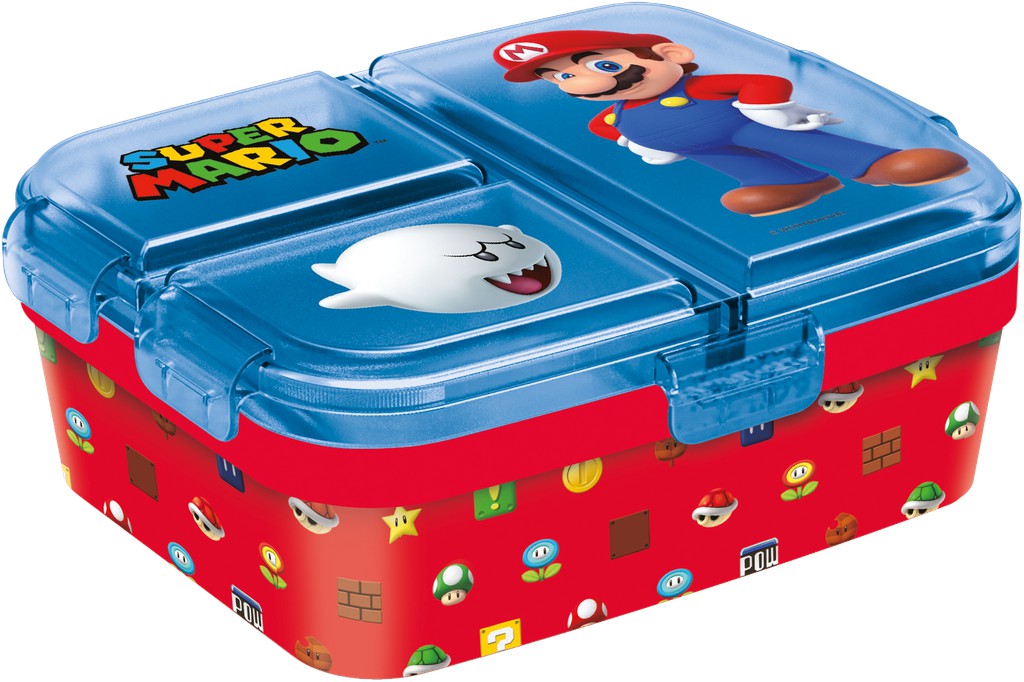 SUPER MARIO - Mario & Boo - Lunch Box multi compartment