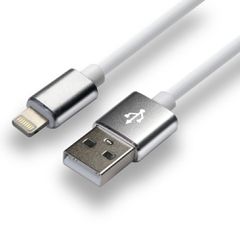 everActive cable USB Lightning 1m - White, silicone, quick charge, 2,4A - CBS-1IW-thumb-1
