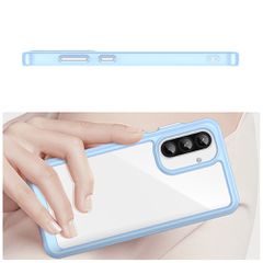 Outer Space Case for Samsung Galaxy A56 Cover with Flexible Frame - Blue-thumb-3