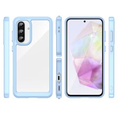 Outer Space Case for Samsung Galaxy A56 Cover with Flexible Frame - Blue-thumb-1