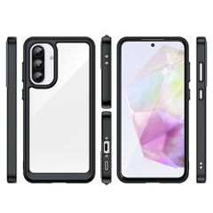 Outer Space Case for Samsung Galaxy A26 Cover with Flexible Frame - Black-thumb-1