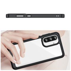 Outer Space Case for Samsung Galaxy A26 Cover with Flexible Frame - Black-thumb-2