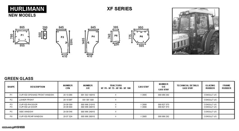 HURLIMANN NEW XF SERIES ΓΝΗΣΙΑ ΚΡΥΣΤΑΛΛΑ ΚΑΜΠΙΝΑΣ