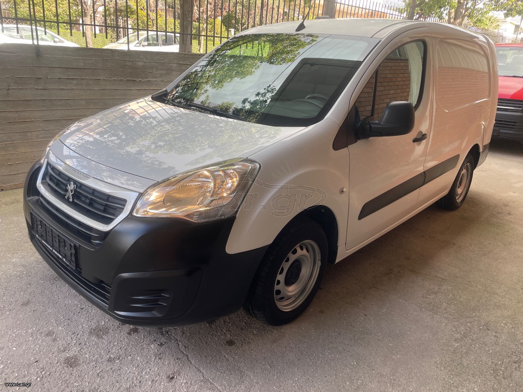 Peugeot Partner 2018 1.6BlueHDi 100ps*Μακρυ L2*3Θεσεις*Navi*Euro6*Book Service*
