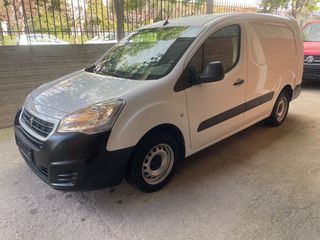 Peugeot Partner 2018 1.6BlueHDi 100ps*Μακρυ L2*3Θεσεις*Navi*Euro6*Book Service*-thumb-1