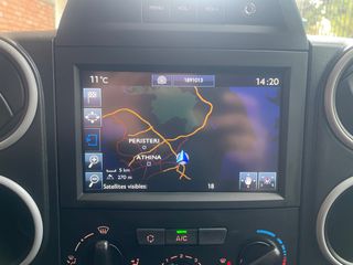 Peugeot Partner 2018 1.6BlueHDi 100ps*Μακρυ L2*3Θεσεις*Navi*Euro6*Book Service*-thumb-22