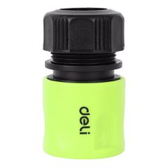 DELI ταχυσύνδεσμος για λάστιχο DL8793 με water stop 1/2" σε χρώμα πράσινος