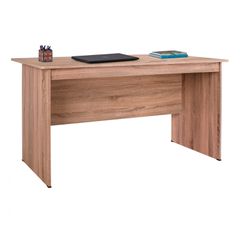 Γραφείο μελαμίνης Hayden 120x71x74,5cm σε χρώμα Sonama