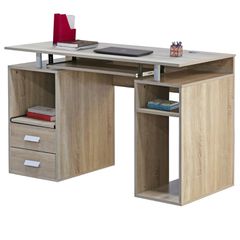 Γραφείο μελαμίνης Status Sonoma - λευκό 120x55x76cm