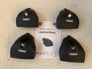 THULE RAPID SYSTEM 753 (ΒΑΣΗ + ΜΠΑΡΕΣ)