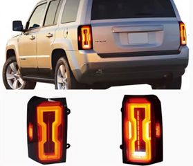 ΦΑΝΑΡΙΑ ΠΙΣΩ Jeep Patriot LED taillight Assembly 2009-2017 Brake Light DRL signal turn signal Clear accessory
