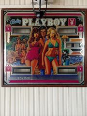 Playboy original backglass pinball-thumb-1
