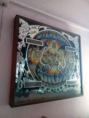 Silverball Mania original backglass pinball