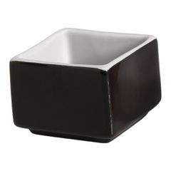Μπώλ τετράγωνο διαστάσεων 5x5xY4cm σε χρώμα μαύρο
