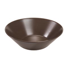 Μπώλ στρόγγυλο διαστάσεων 18cm σε χρώμα καφέ - ματ της σειράς Elite
