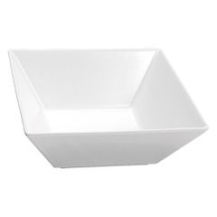 Μπωλ τετράγωνο διαστάσεων 22x22cm σε χρώμα λευκό - ματ