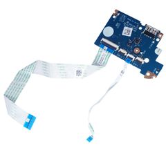 Πλακέτα USB - Power Button Board για Laptop Dell Inspiron 3501 NBX0002KN00 REV:1.0(A00) NBX0002KL00 SD Card Reader IO Circuit Board με καλωδιοταινία ( Κωδ.1-BRD175 )