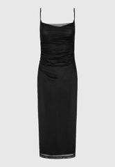 Funky Buddha Γυναικείο Midi Ντραπέ Φόρεμα FBL011-131-13