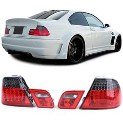 Carro 246947 Πισινά Φανάρια Set Για  Bmw 3 E46 Coupe Facelift 03-06 Led Κόκκινο/Φιμέ Eagle Eyes