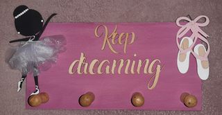 Κρεμάστρα παιδική χειροποίητη