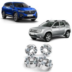 Dacia Duster 2010-2023 Αποστάτες τροχών 2,5 πόντων [Με Κέντρο]
