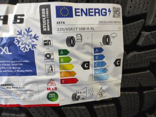 235/65/R17 4 EΛΑΣΤΙΚΑ ΚΑΙΝΟΥΡΓΙΑ ZETA ΕΝΙΣΧΥΜΕΝΑ............ETOΣ ΠΑΡΑΓΩΓΗΣ 2026 235/65/R17..........ΜΕ ΦΠΑ-thumb-4
