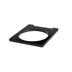 Στήριγμα Totem για μπωλ Φ14cm σε χρώμα μαύρο Plexiglass ενισχυμένο 18x20cm