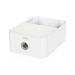 Θήκη οργάνωσης ECOCO επιτραπέζια 28x21x11cm λευκή