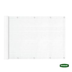 Διαχωριστικό δίχτυ μπαλκονιού 160gr/m² λευκό 0,90x6m GRASHER με κρίκους